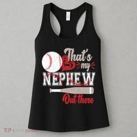 That Is My Nephew Out There Baseball Women's Tank Top thumb 3