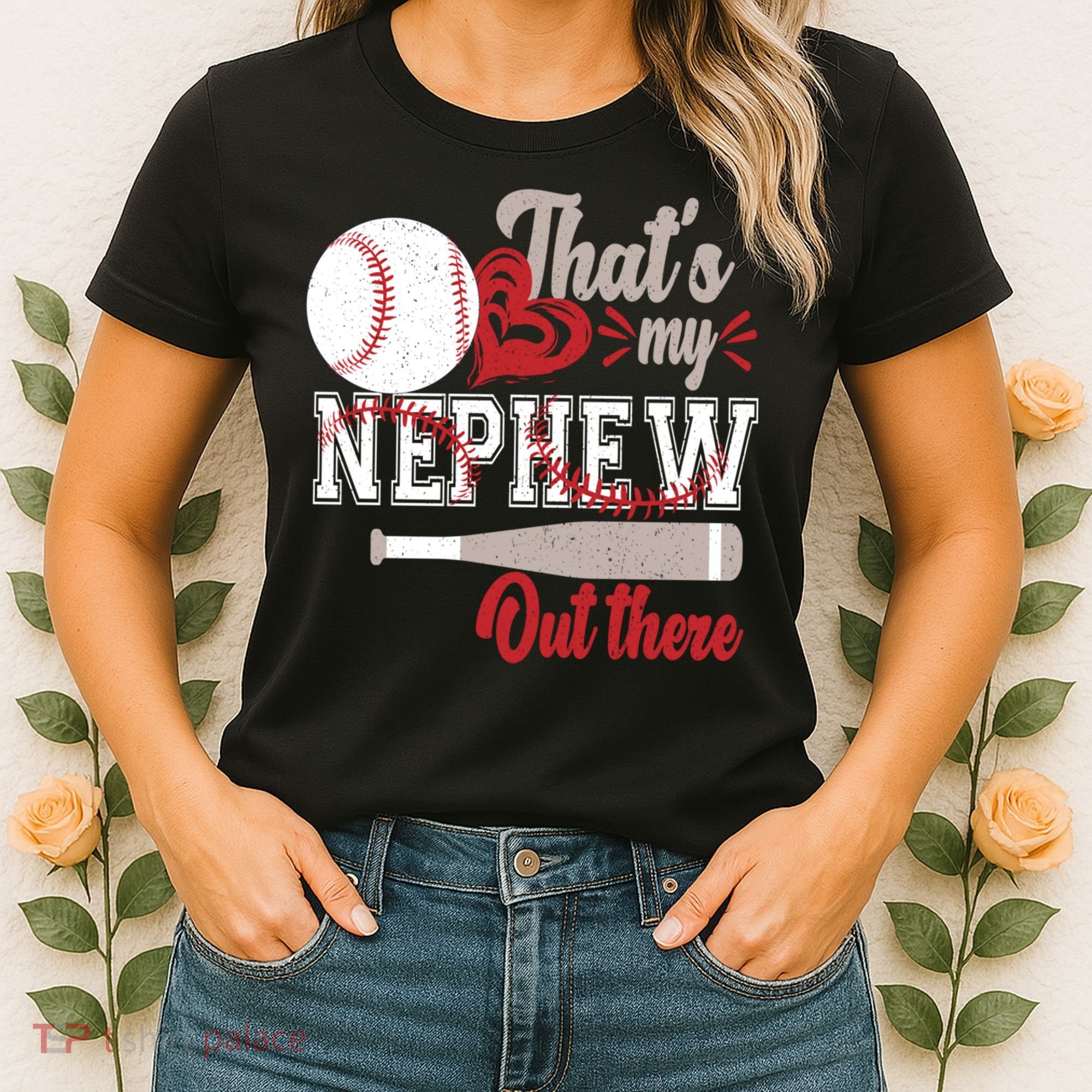 That Is My Nephew Out There Baseball Women's T-Shirt
