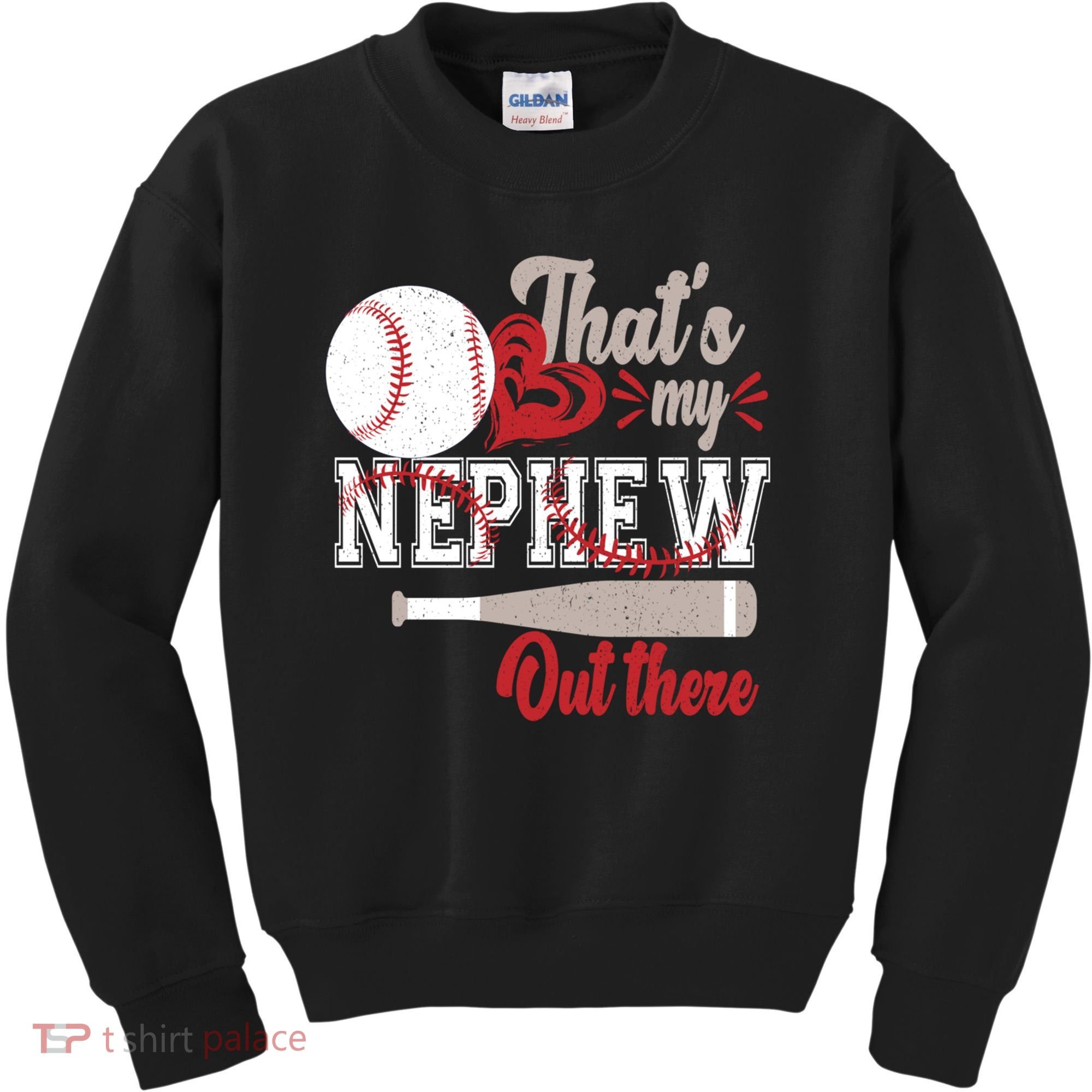 That Is My Nephew Out There Baseball Kids Sweatshirt