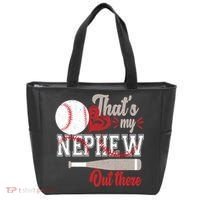 That Is My Nephew Out There Baseball Tote Bag thumb 0