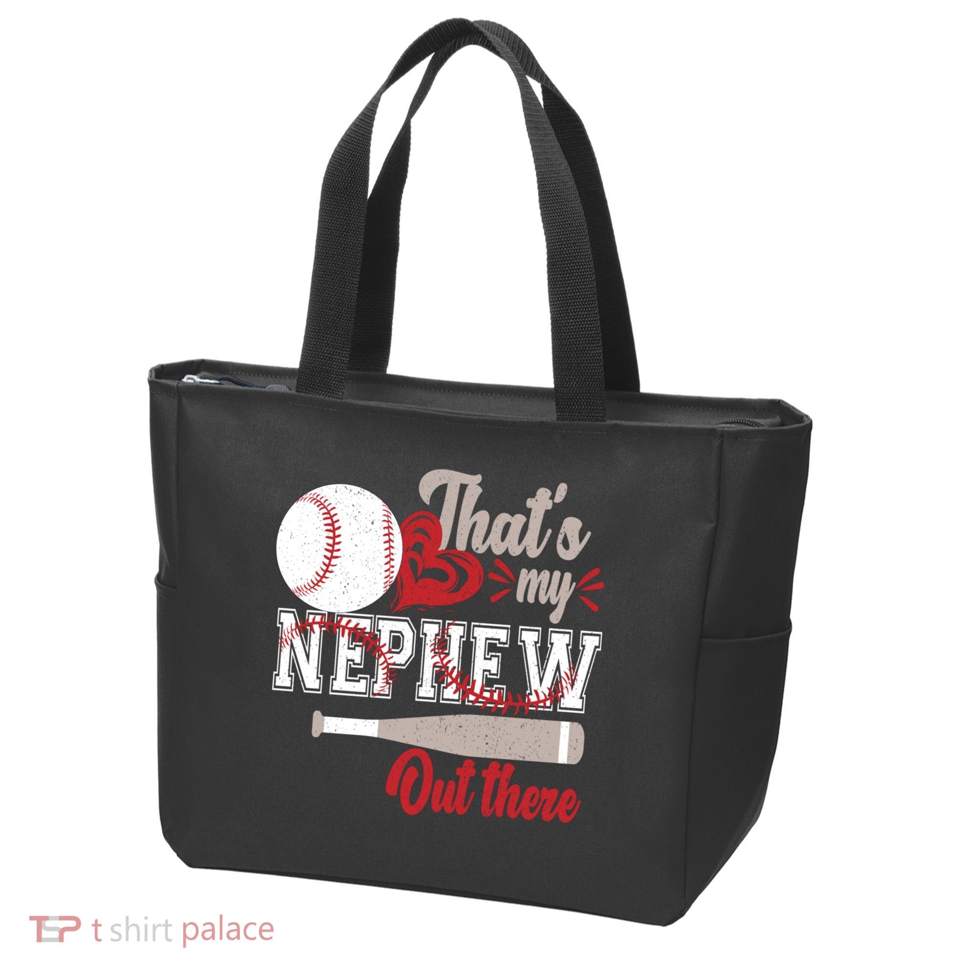 That Is My Nephew Out There Baseball Tote Bag