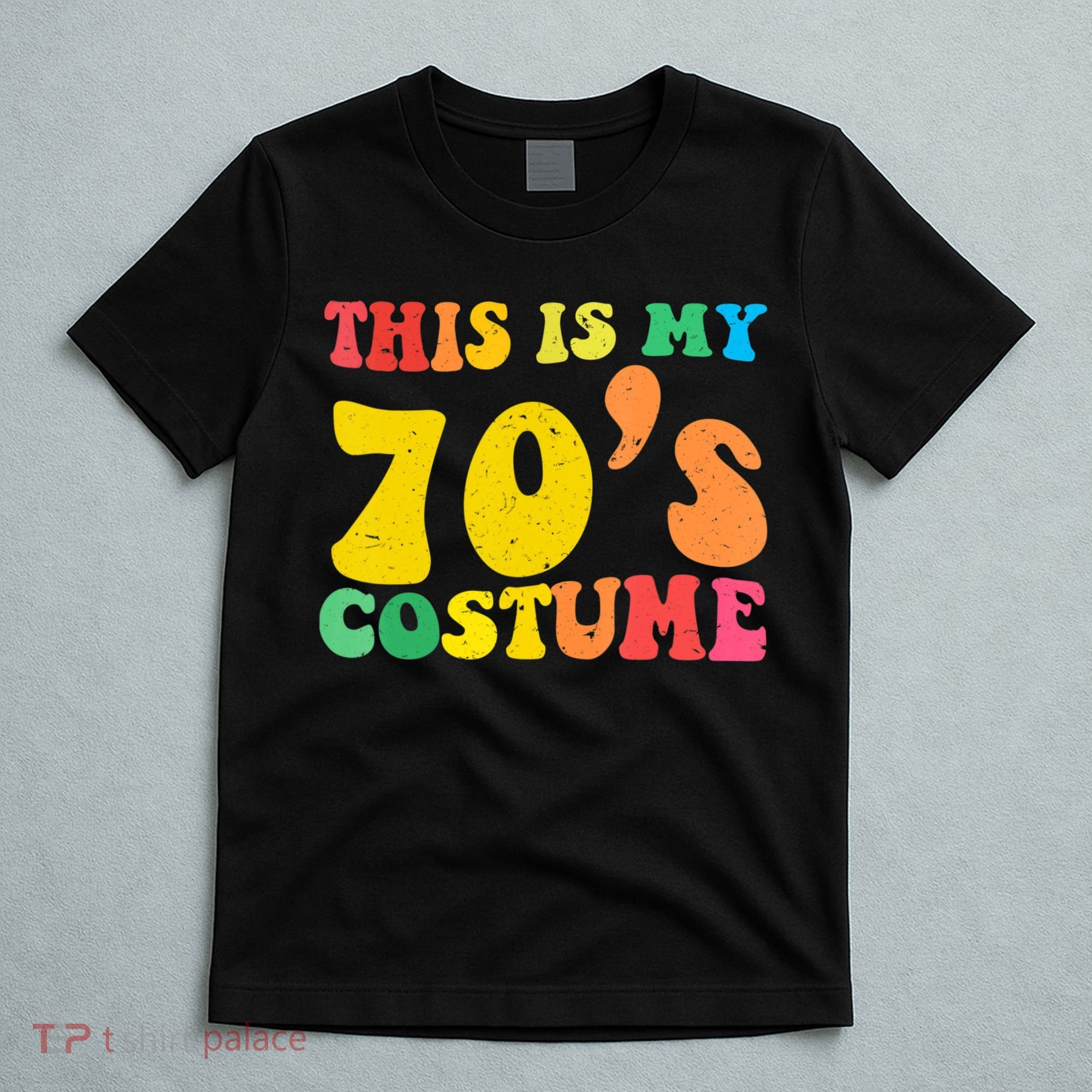 This Is My Seventies Costume 70S 1970S Vintage Style Retro T-Shirt