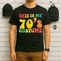 This Is My Seventies Costume 70S 1970S Vintage Style Retro T-Shirt thumb 6