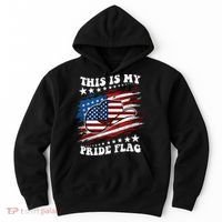 This Is My Pride Flag Usa American 4th Of July Cowboy Hat Hoodie thumb 0