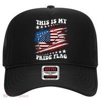 This Is My Pride Flag Usa American 4th Of July Cowboy Hat Hat thumb 0