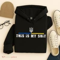 This Is My Suit Support Zelensky Ukrainian Suit Hoodie thumb 4