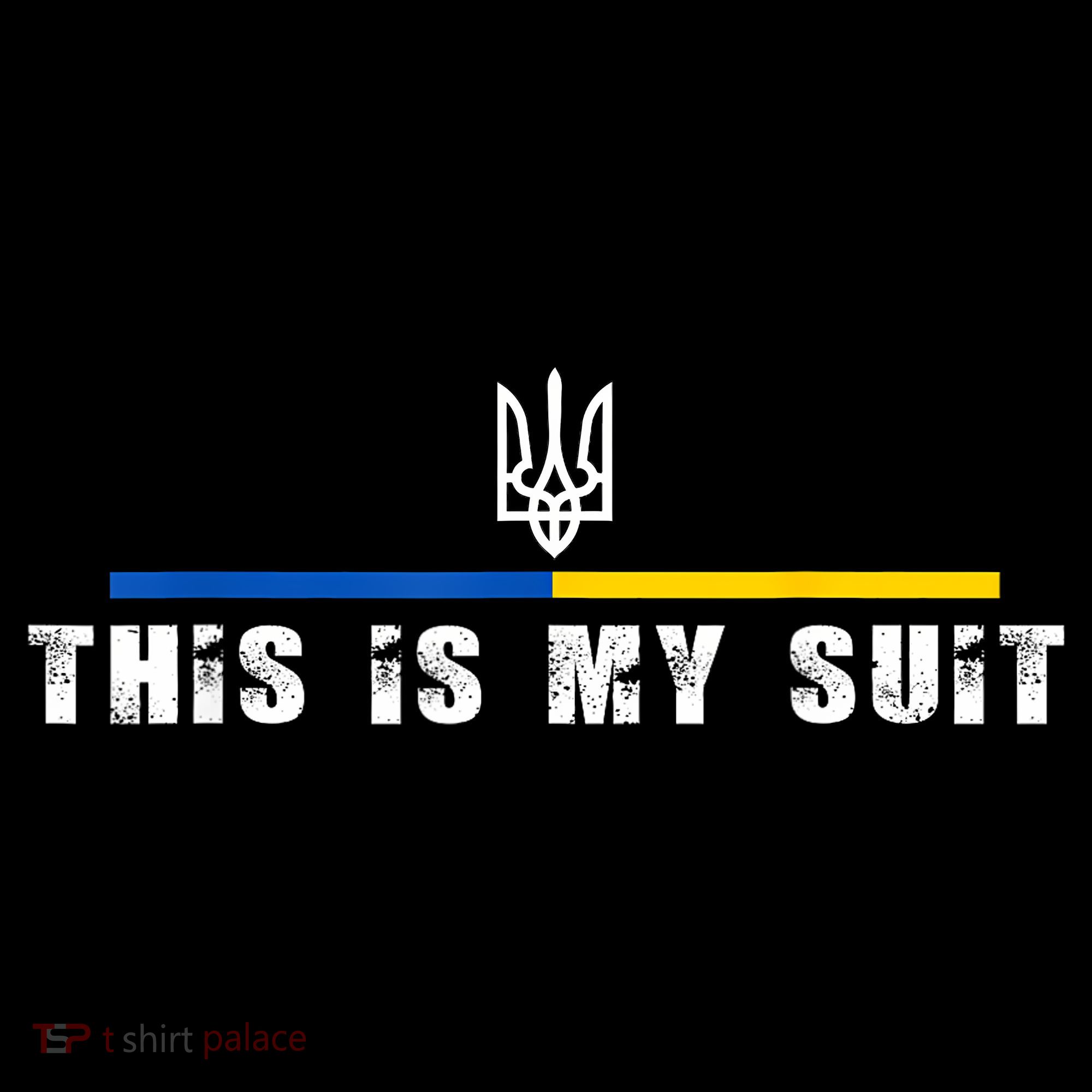 This Is My Suit Support Zelensky Ukrainian Suit Sweatshirt