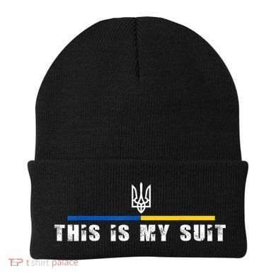 This Is My Suit Support Zelensky Ukrainian Suit Beanie