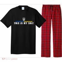 This Is My Suit Support Zelensky Ukrainian Suit Pajama Set thumb 0