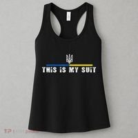 This Is My Suit Support Zelensky Ukrainian Suit Women's Tank Top thumb 3