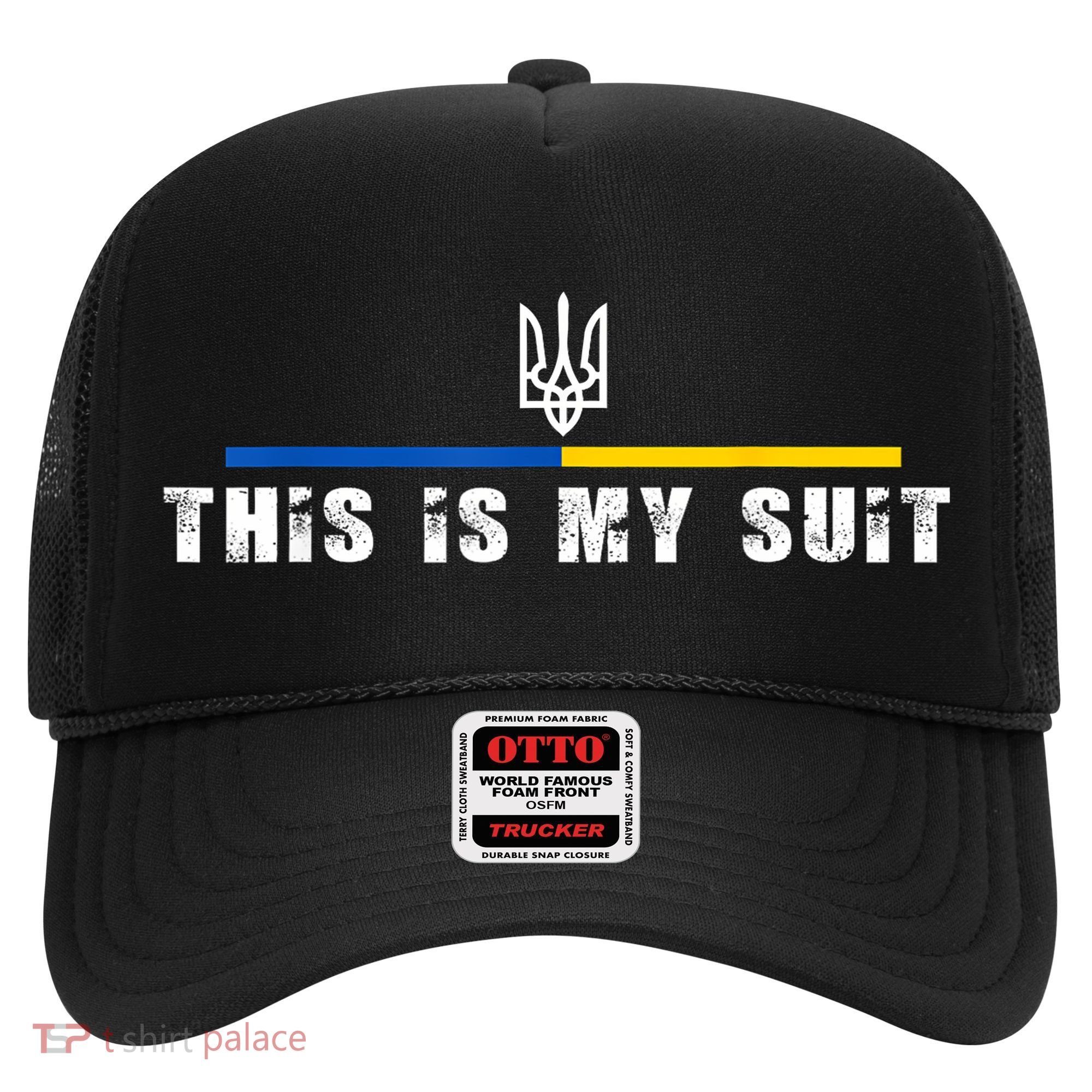 This Is My Suit Support Zelensky Ukrainian Suit Hat