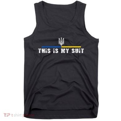 This Is My Suit Support Zelensky Ukrainian Suit Tank Top