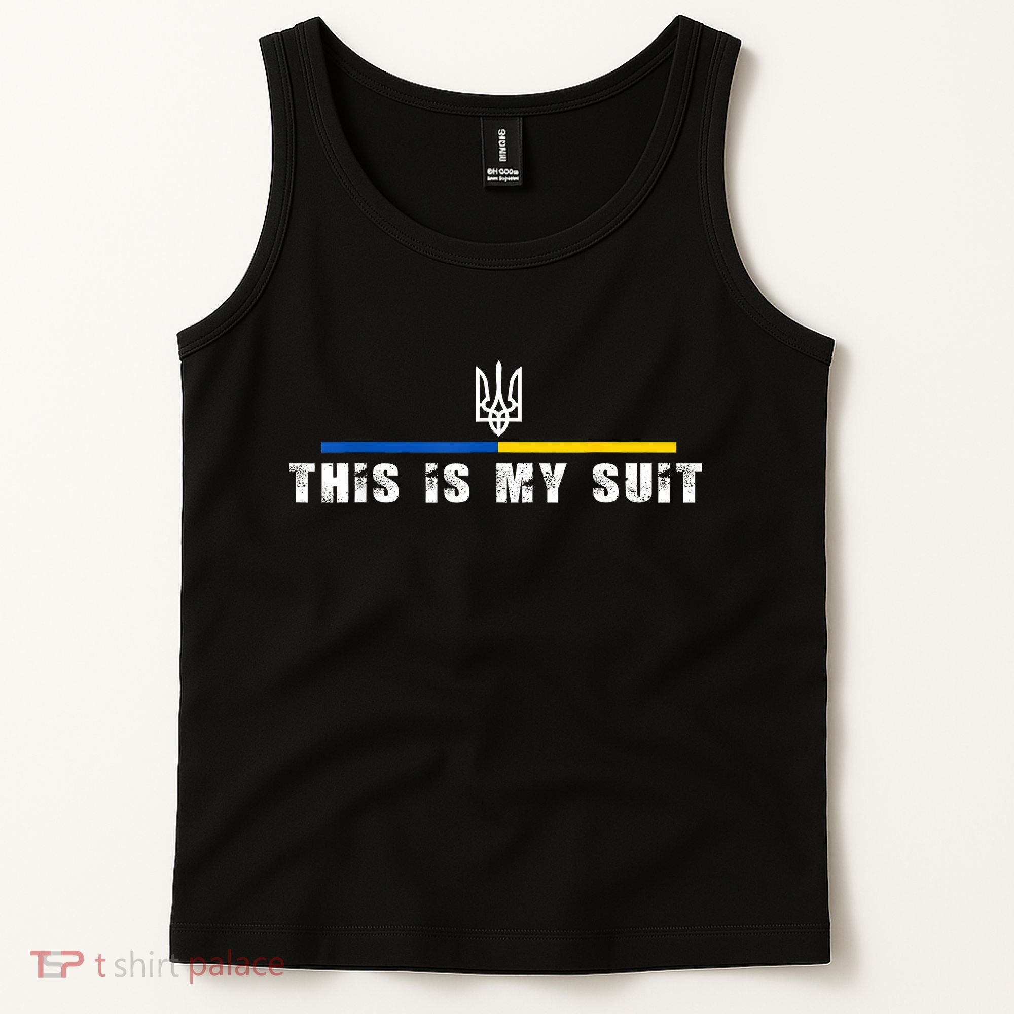 This Is My Suit Support Zelensky Ukrainian Suit Tank Top