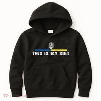 This Is My Suit Support Zelensky Ukrainian Suit Kids Hoodie thumb 0