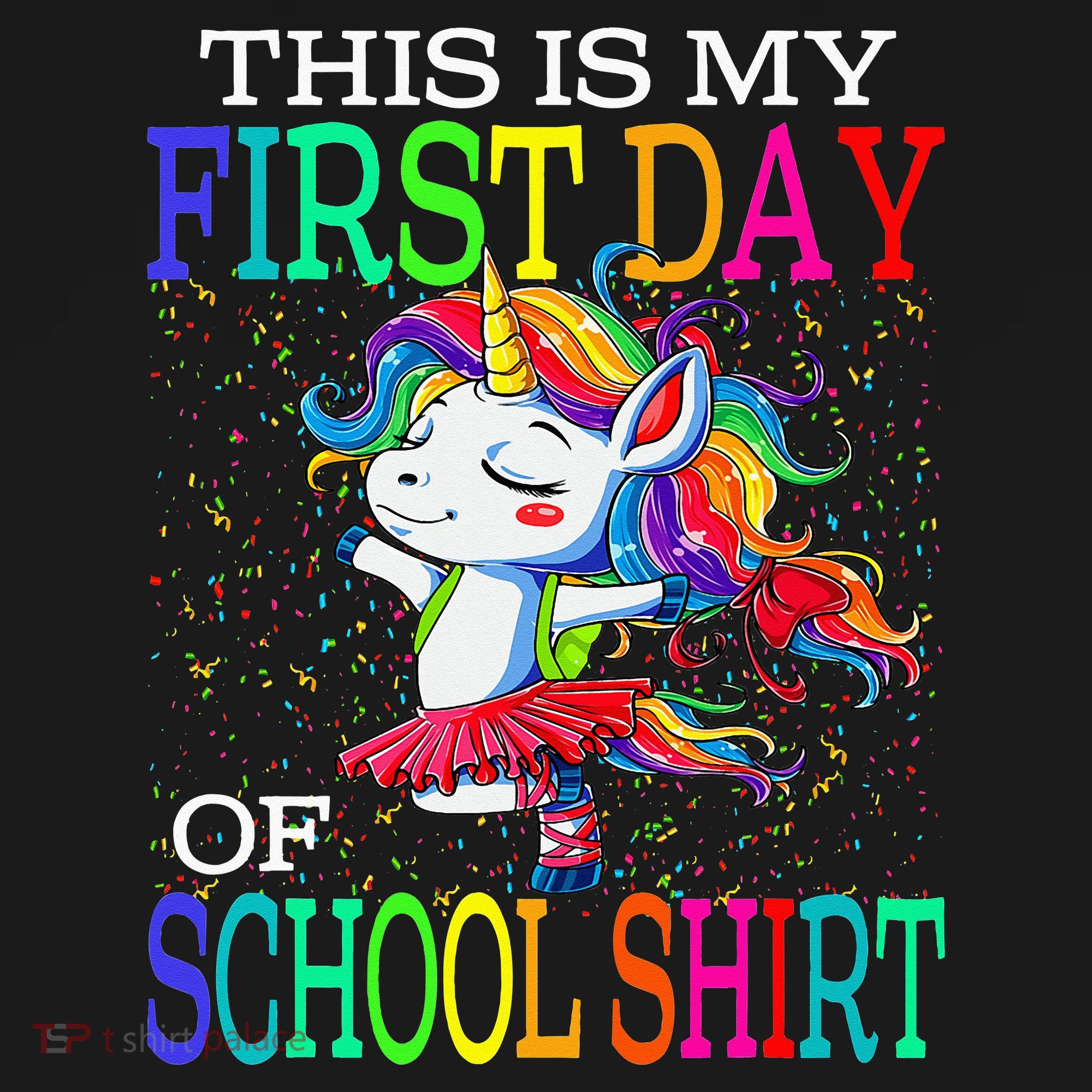This Is My First Day Of School Back To School Unicorn Women's Hoodie