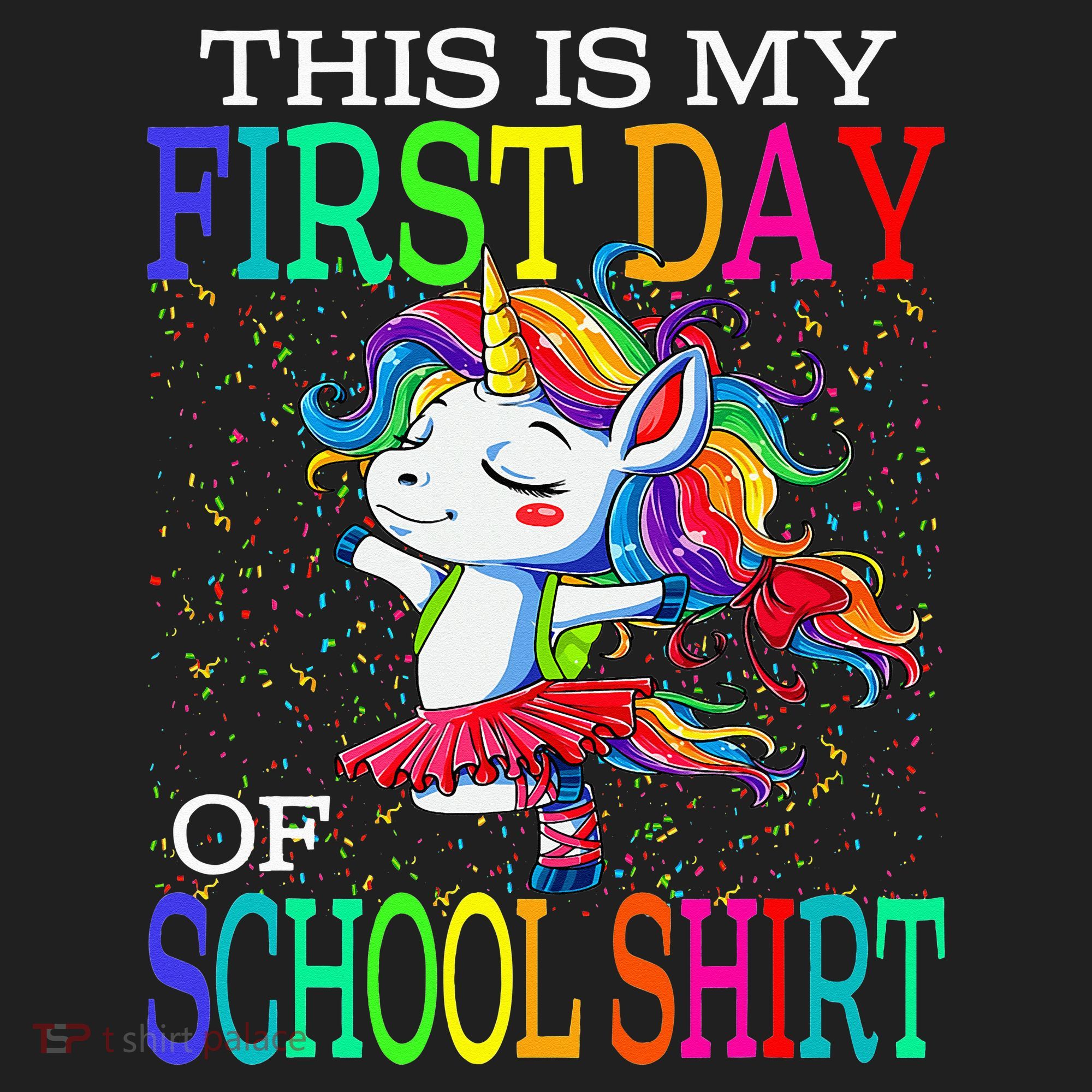 This Is My First Day Of School Back To School Unicorn Tumbler