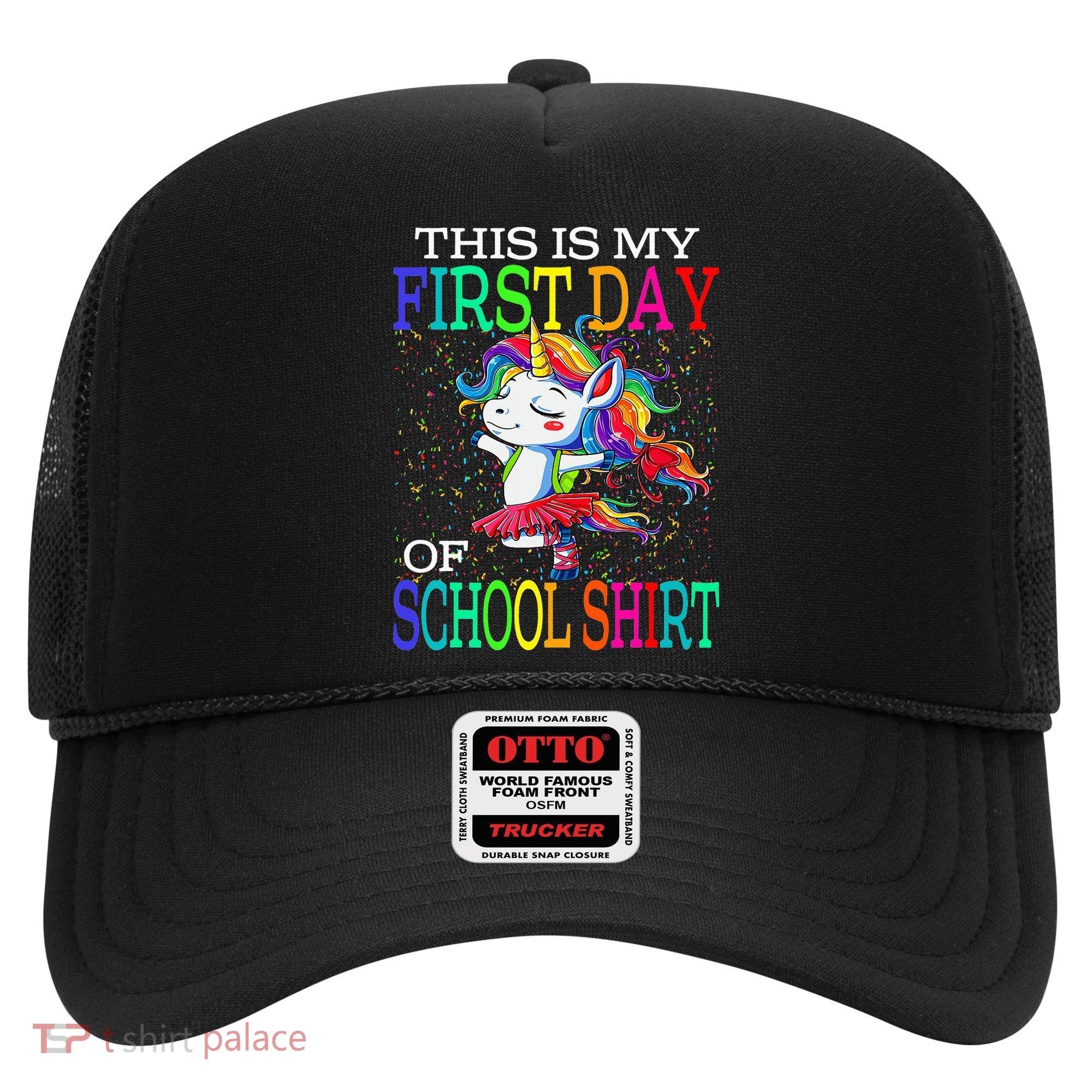 This Is My First Day Of School Back To School Unicorn Hat