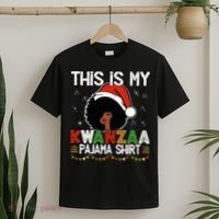 This Is My Kwanzaa Pajama Outfit Melanin African American T-Shirt thumb 2