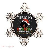 This Is My Kwanzaa Pajama Outfit Melanin African American Ornament thumb 0