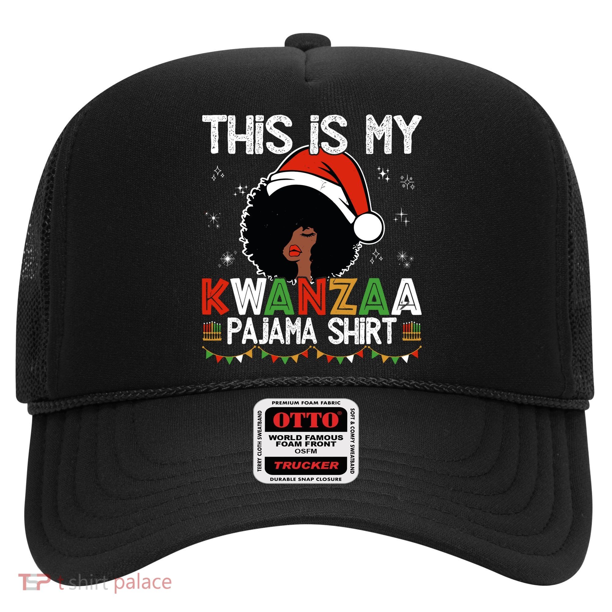 This Is My Kwanzaa Pajama Outfit Melanin African American Hat