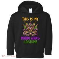 This Is My Mardi Gras Costume Festive Toddler Hoodie thumb 0