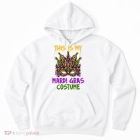 This Is My Mardi Gras Costume Festive Hoodie thumb 0