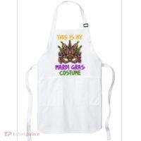 This Is My Mardi Gras Costume Festive Apron thumb 0
