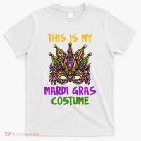 This Is My Mardi Gras Costume Festive T-Shirt thumb 0