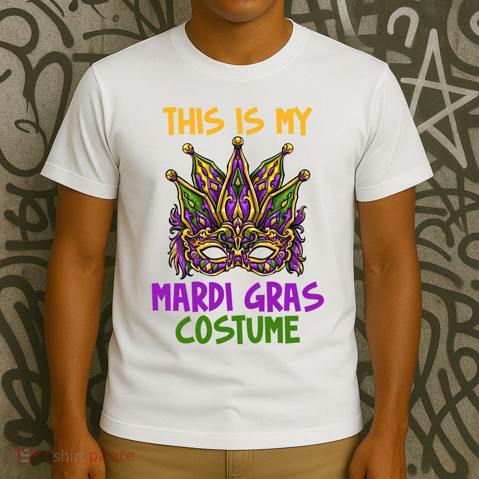 This Is My Mardi Gras Costume Festive T-Shirt