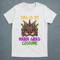 This Is My Mardi Gras Costume Festive T-Shirt thumb 5