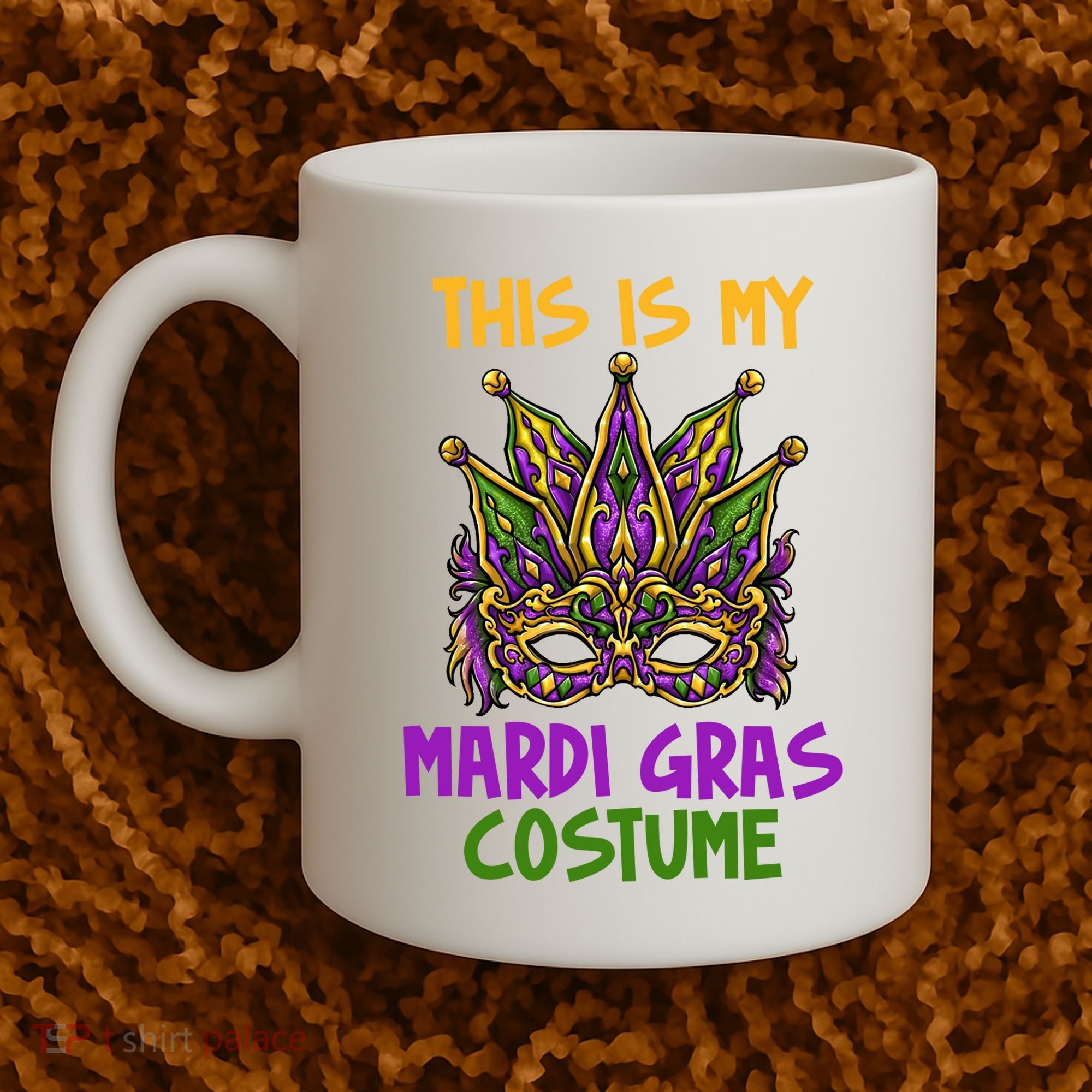 This Is My Mardi Gras Costume Festive Coffee Mug