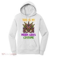 This Is My Mardi Gras Costume Festive Women's Hoodie thumb 0
