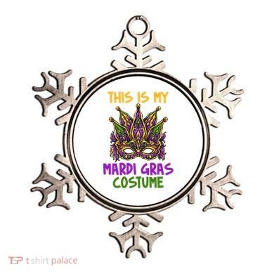 This Is My Mardi Gras Costume Festive Ornament