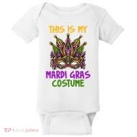 This Is My Mardi Gras Costume Festive Baby Bodysuit thumb 0
