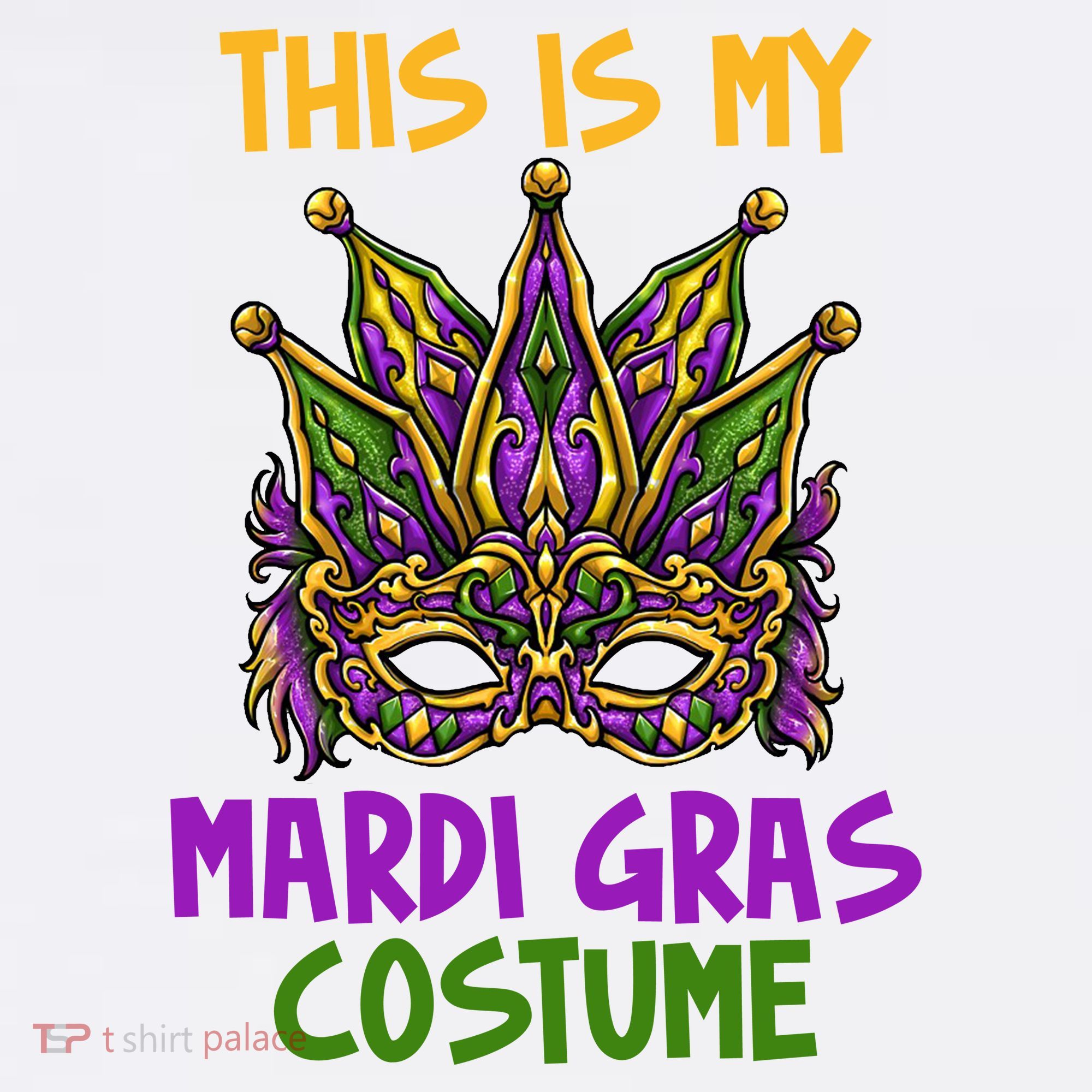 This Is My Mardi Gras Costume Festive Baby Bodysuit
