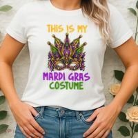 This Is My Mardi Gras Costume Festive Women's T-Shirt thumb 2