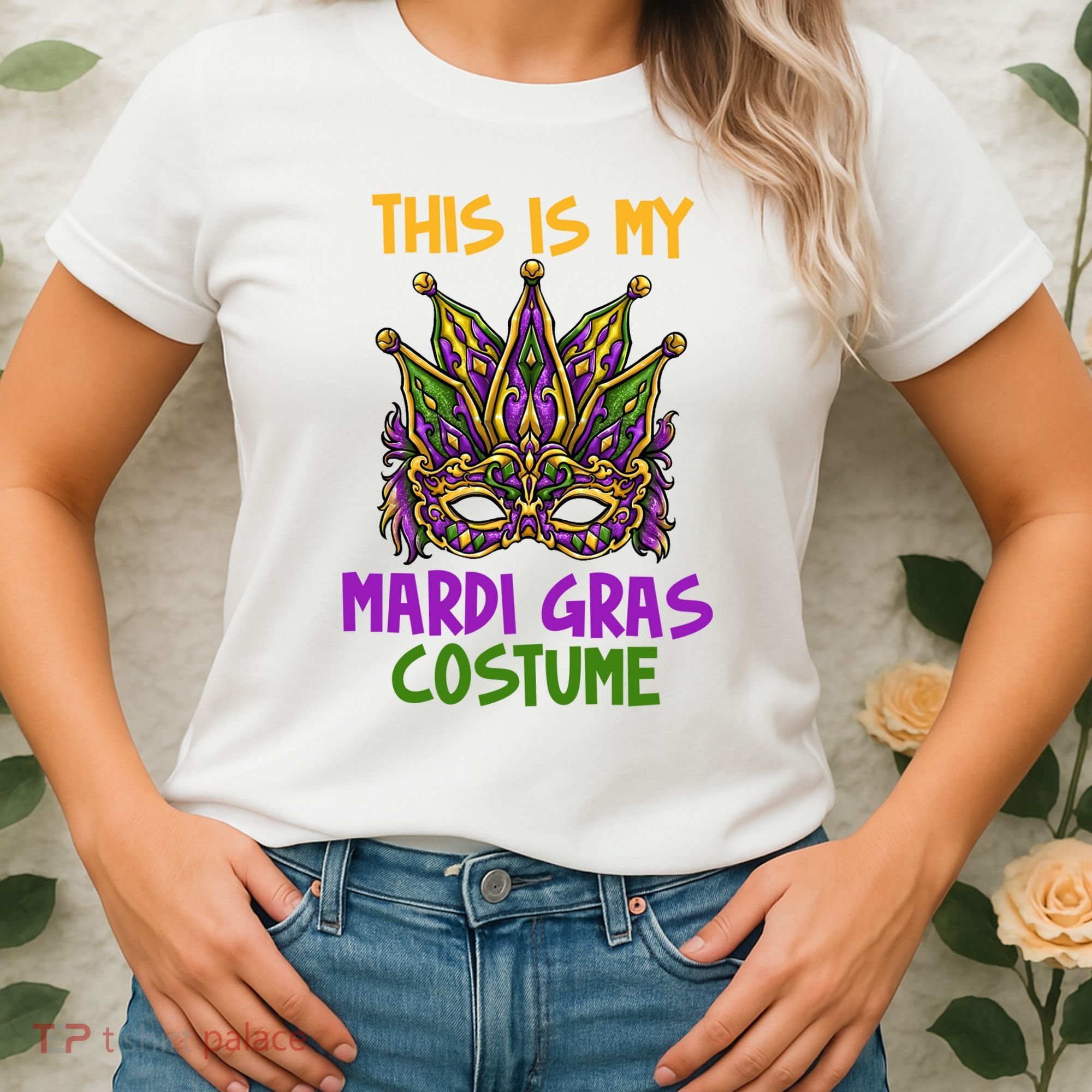 This Is My Mardi Gras Costume Festive Women's T-Shirt