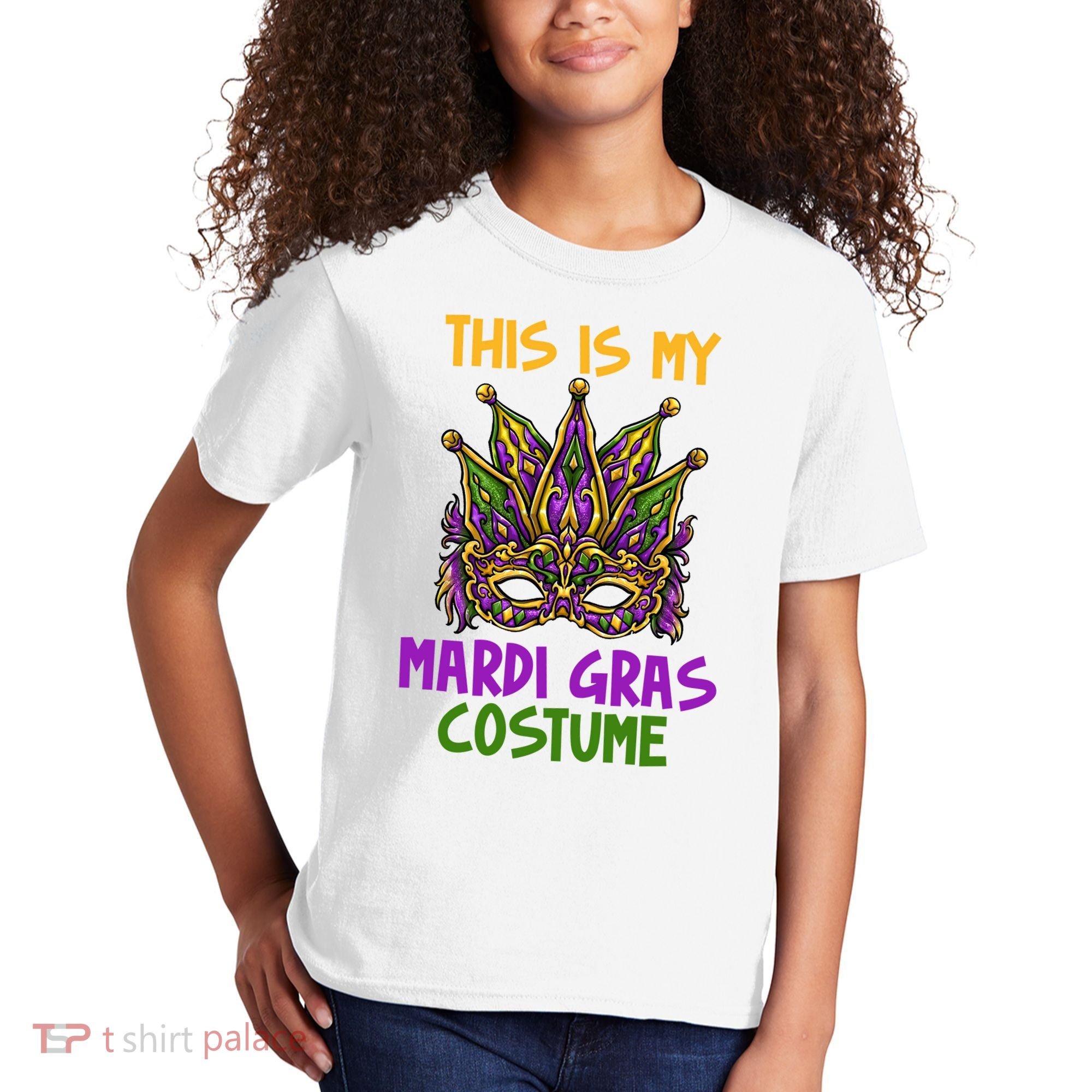 This Is My Mardi Gras Costume Festive Kids T-Shirt
