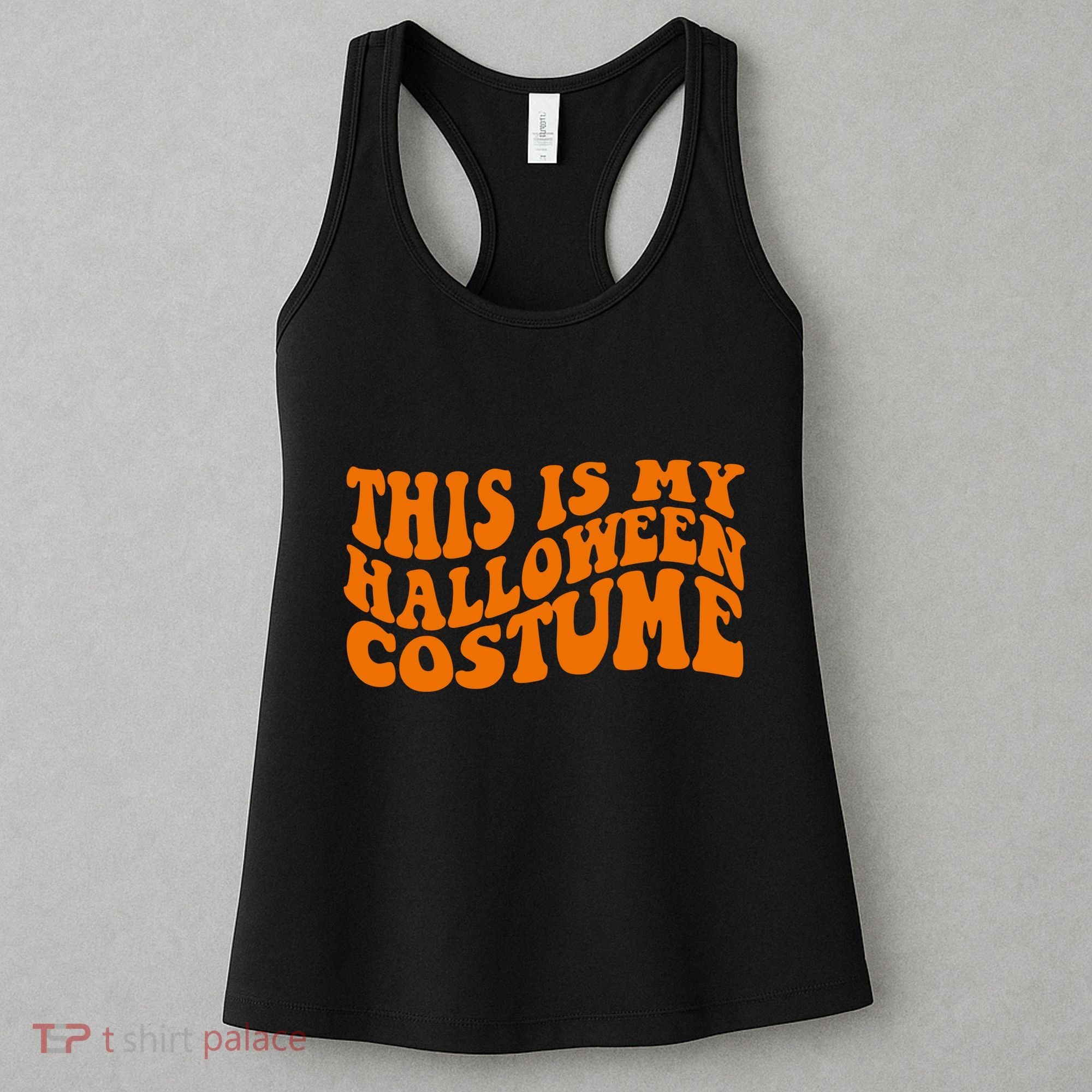 This Is My Halloween Costume Retro Women's Tank Top