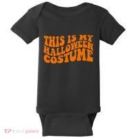 This Is My Halloween Costume Retro Baby Bodysuit thumb 0