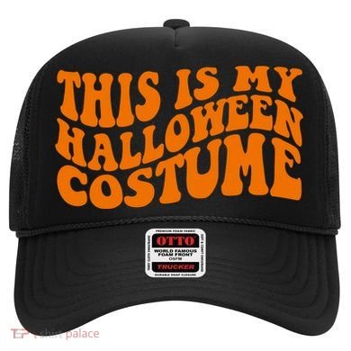 This Is My Halloween Costume Retro Hat