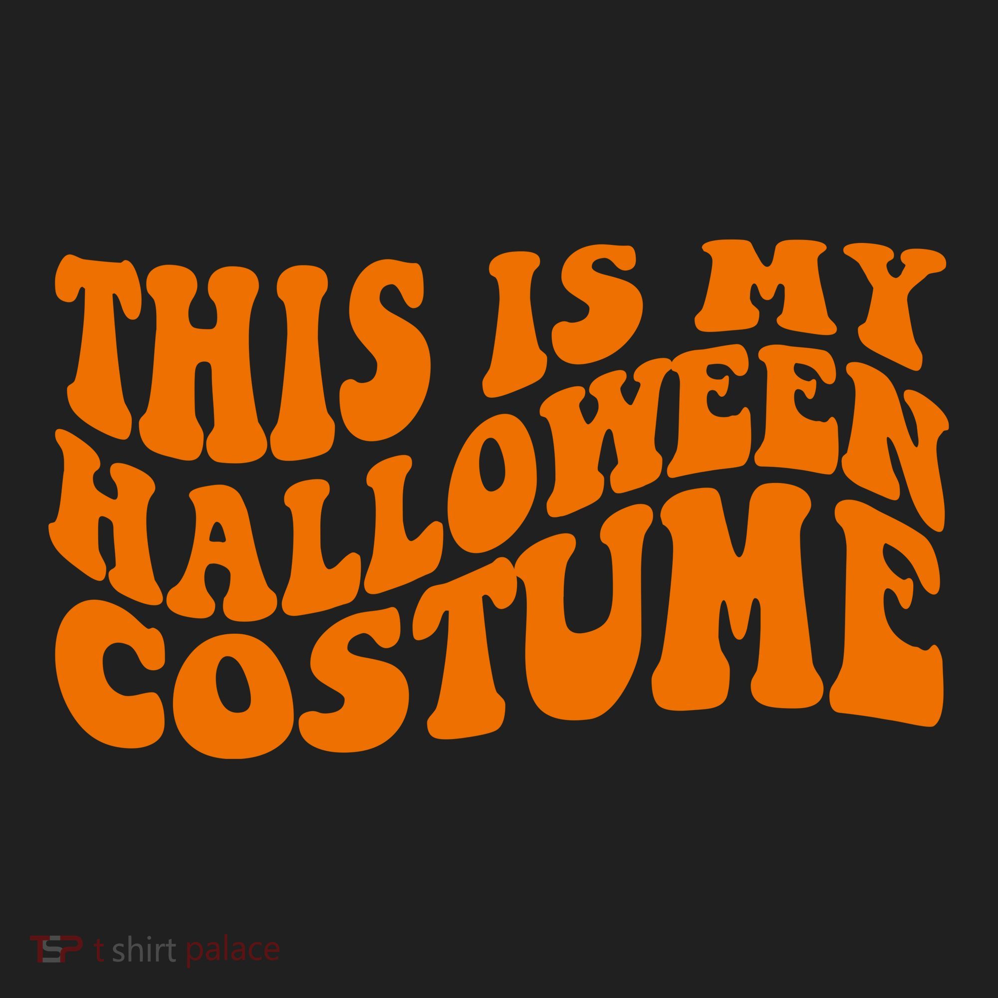 This Is My Halloween Costume Retro Hat