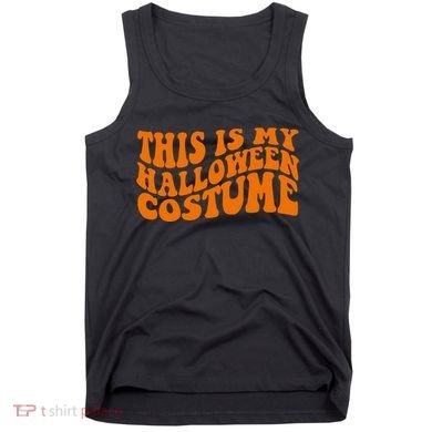 This Is My Halloween Costume Retro Tank Top