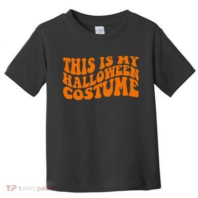 This Is My Halloween Costume Retro Toddler T-Shirt
