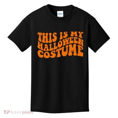 This Is My Halloween Costume Retro Kids T-Shirt