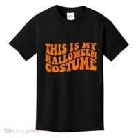This Is My Halloween Costume Retro Kids T-Shirt thumb 0