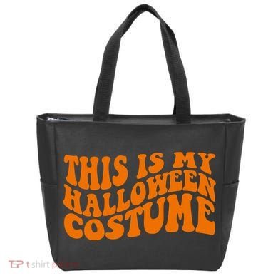 This Is My Halloween Costume Retro Tote Bag