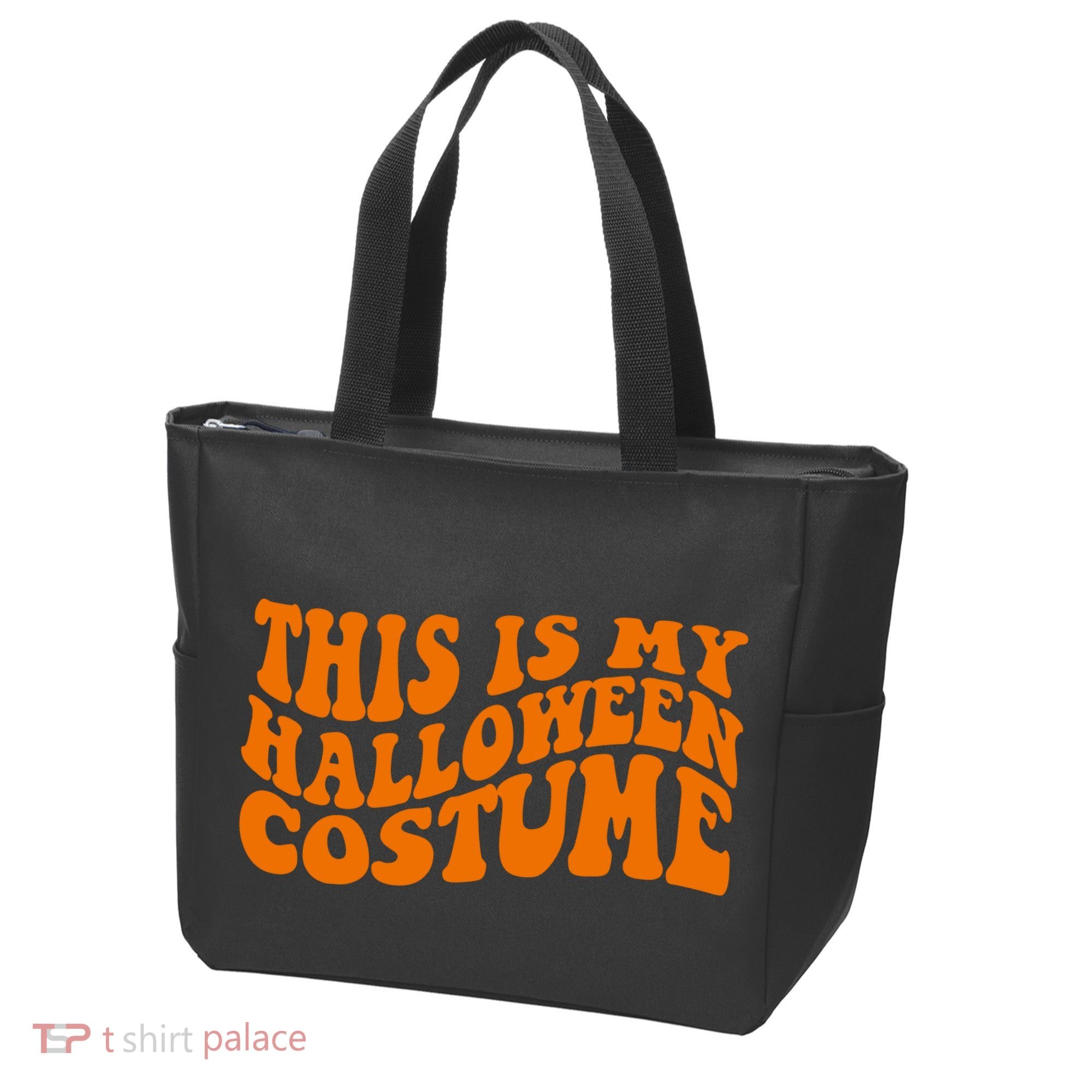 This Is My Halloween Costume Retro Tote Bag