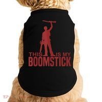 This Is My Boomstick Shotgun Chainsaw Dead Evil Halloween Gift Doggie Tank thumb 0