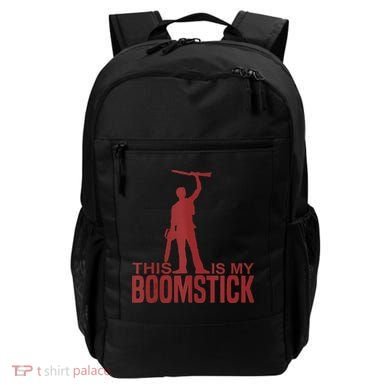 This Is My Boomstick Shotgun Chainsaw Dead Evil Halloween Gift Backpack